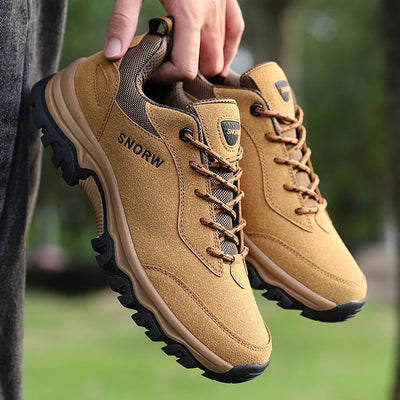 Hiking Shoes For Men Outdoor Mountain Boots Non-Slip Climbing Shoes Trekking Walking Hunting Tactical Sneakers Rubber Boots