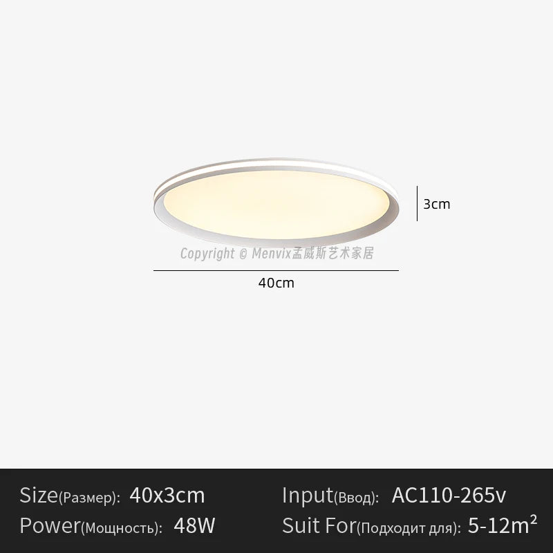 Modern LED Ceiling Light Minimalist Bedroom Lamp Home Decor Ceiling Chandelier Children's Room Lustre Living Room Lights Fixture