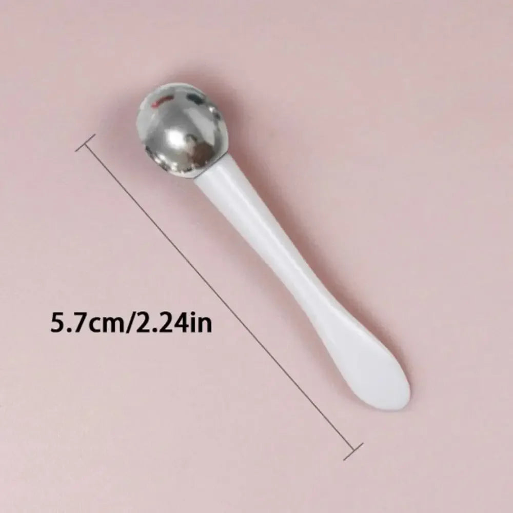 1Pcs Double-end Eye Roller Massage Stick New Simple Anti Wrinkle Cosmetic Spatula Durable Eye Cream Applicator Facial Spoon