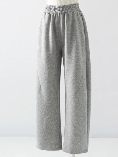 Women Straight Sweatpants Baggy Loose Dark Grey Long Pants Female Casual Sports Trousers High Waist Sweatpants For Women Joggers