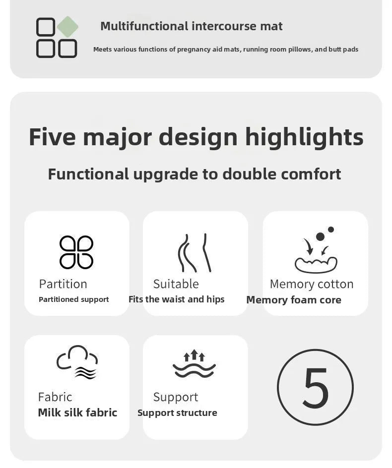 Bedhead Sleeping God Sofa Cushion Bed Hip Lifting Multi functional Pillow Butt Cushion Thickened Half Lying Backrest