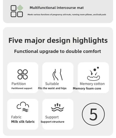 Bedhead Sleeping God Sofa Cushion Bed Hip Lifting Multi functional Pillow Butt Cushion Thickened Half Lying Backrest