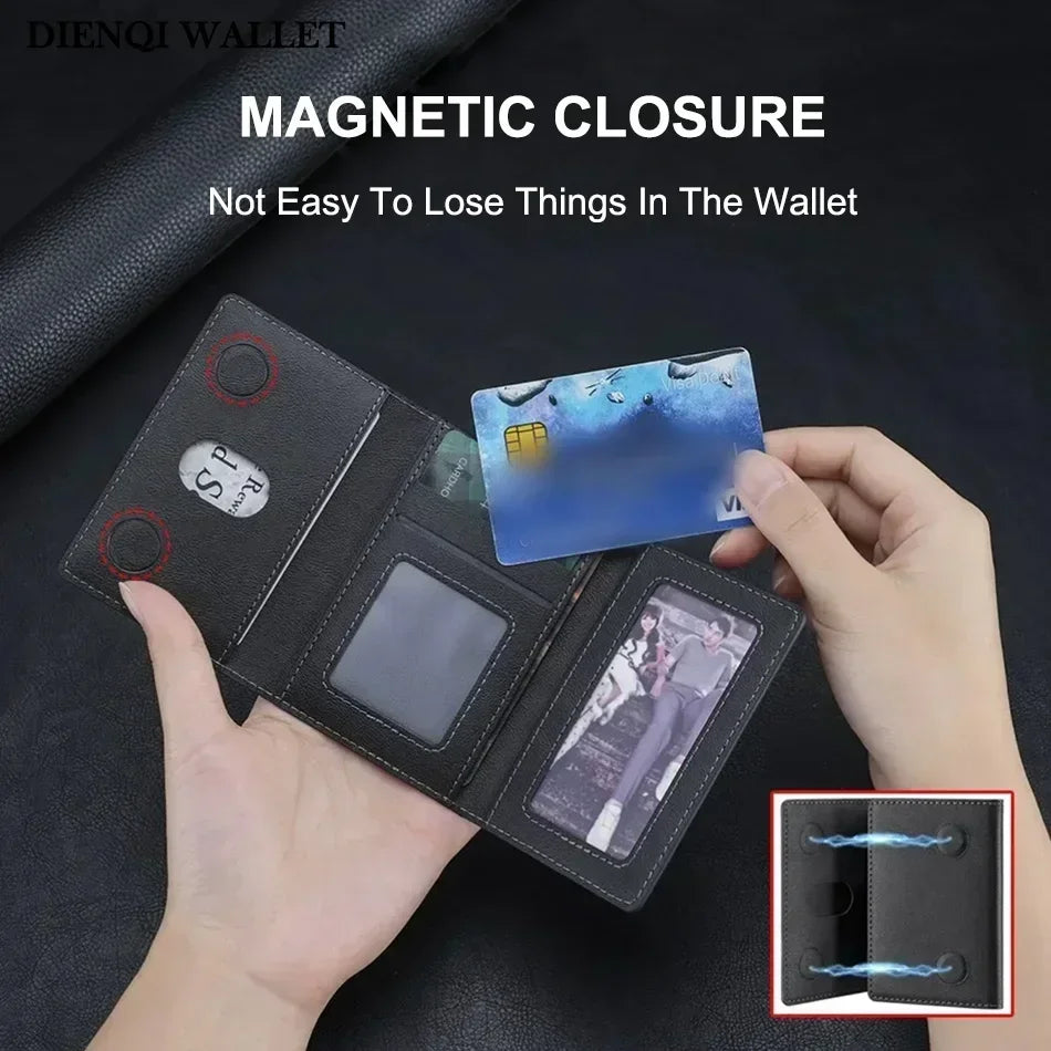 Magsafe Wallet Mobile Phone Bag Credit Card Holder Magnetic Wallet Men Luxury Bank Cardholder Case Minimalist Wallet Card Bag