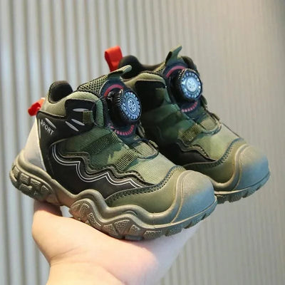 2025 New Children's Sports Shoes Boys School Unisex Versatile Kid Sneakers Fashion Non-slip Breathable Girls Causal Sneakers - Elanique