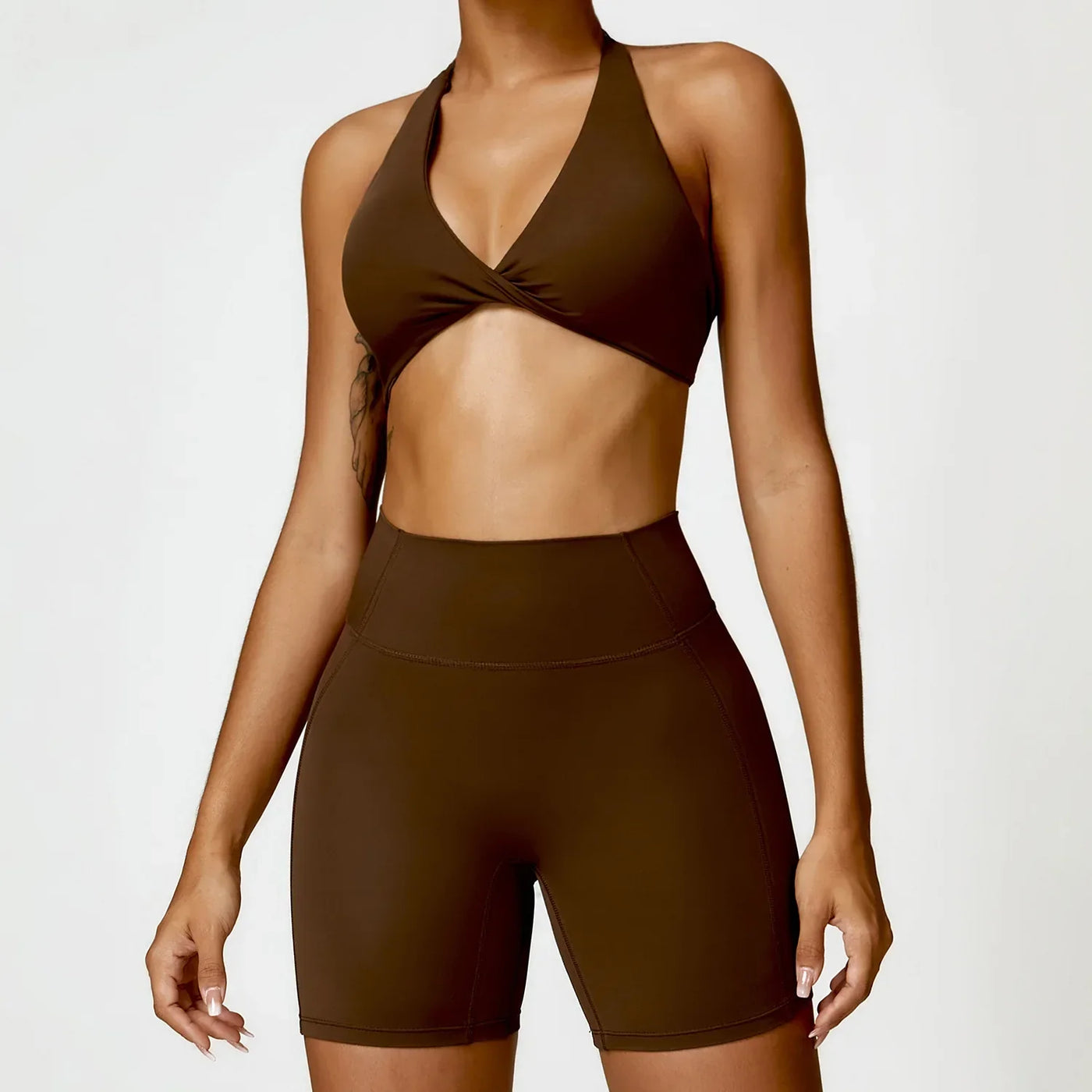 Women Seamless Yoga Set 2PCS Gym Workout Clothes for Female Push Up Bra High Waist Leggings Sexy Fitness Sportswear Sports Suits
