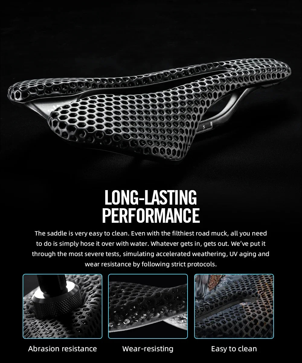 Racing Saddles Bicycle Seat RYET Ultralight 3D Printed Bike Saddle Carbon Saddle Mountain Road MTB Cushion Cycling Seating Parts