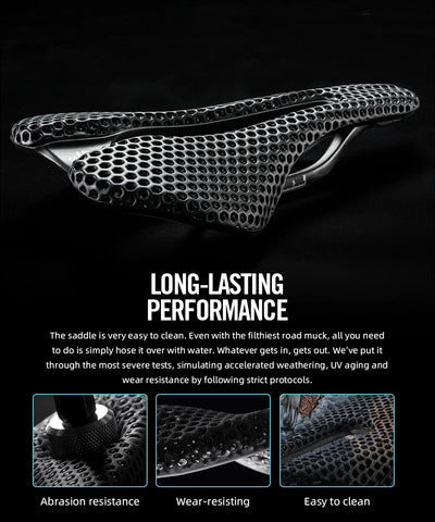 Racing Saddles Bicycle Seat RYET Ultralight 3D Printed Bike Saddle Carbon Saddle Mountain Road MTB Cushion Cycling Seating Parts