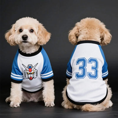 Pet Clothes For Dogs Pet Supplies Breathable Cool Comfortable Soccer Jerseys Small-sized Dog Breeds Cool And Stylish