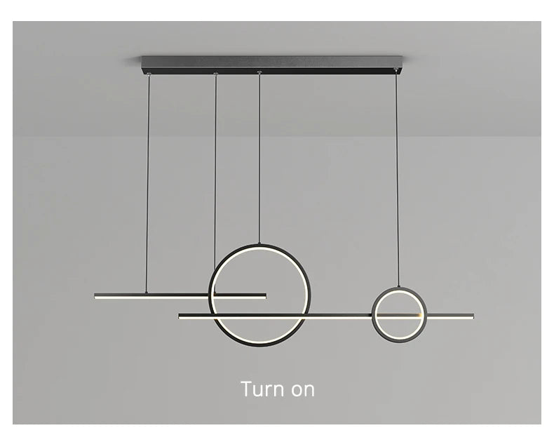 dining room LED Pendant Lights Minimalist Modern Lamp home decor Room lustre Bar Counter Dining Table Lights Lighting Fixtures