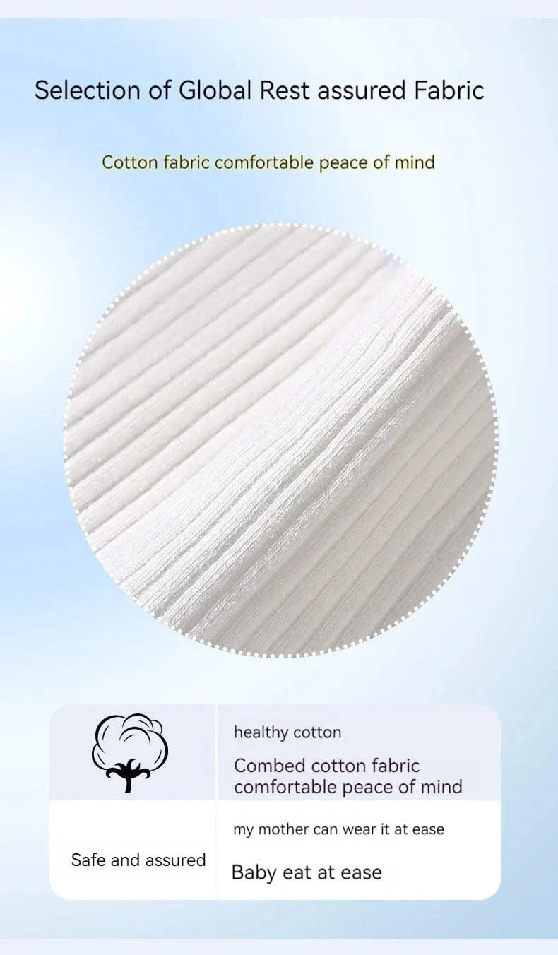 All-season Maternity Bra For Pregnant Women Breast-lifting Anti-sagging Front-opening Design For Breastfeeding Made  Pure Cotton