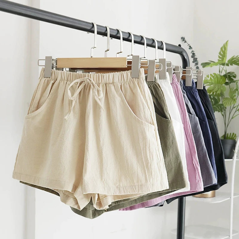 Summer Shorts For Women Casual High Waist Teens Girl Trouser All-match Breathable Running Beach Short Sweatpants Clothing