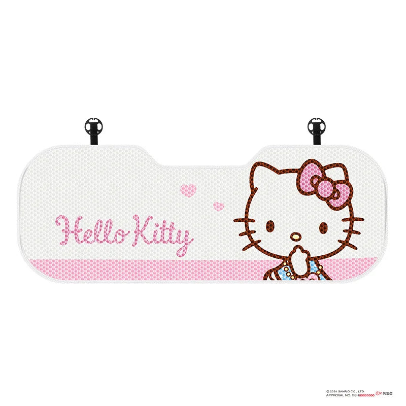 Sanrio Car Seat Cushion Car Cushion Protective Cushion Mesh Seat Cover Four Seasons Car Accessories Hello Kitty Car Accessories