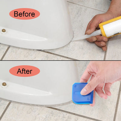 Finishing Caulking Tools Versatile Silicone Glass Cement Scraper Cleaning Hand Spatula Tool Professional Sealant Spreading