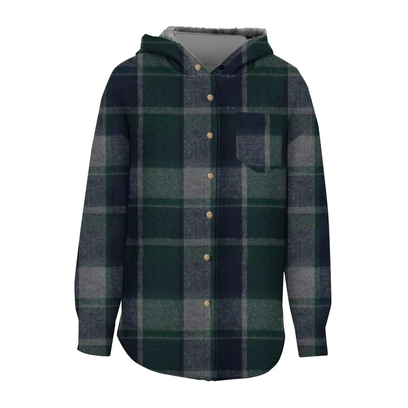 Women Chic Jackets Autumn Winter Lapel Patchwork Coats Casual Office Jacket