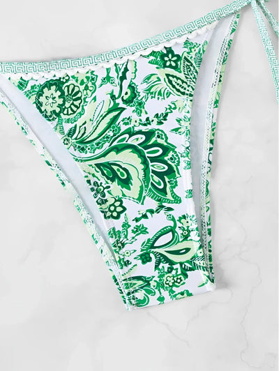 2025 Halter String Triangle Two Piece Bikini Women Swimwear Female Swimsuit Bathers Bathing Swimming Suit Beachwear Summer - Elanique