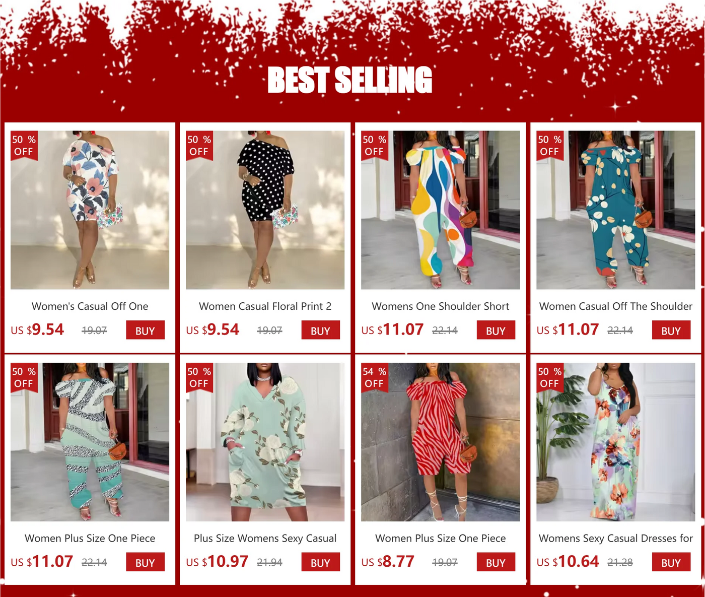 Women's 2 Piece Outfits Off Shoulder Loose Irregular Hem Top High Waist Lounge Dress Suits Casual Floral Print Sets