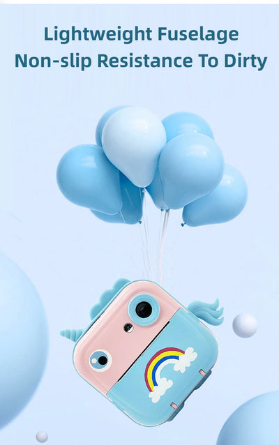 Digital Children Camera For Photography Instant Print Photo Kids Camera Mini Thermal Printer Video Educational Toys Gift