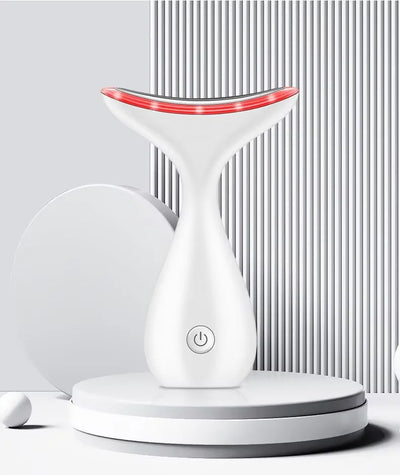Neck Beauty Massage Instrument EMS Microcurrent LED Facial Electric Introduction Lifting And Firming Beauty Massage