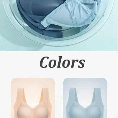 Women Sexy Bra Full Cup Brassiere Female U Back Underwear Lace Splicing Pespective Bralette V Neck Intimates Lingerie Large Size