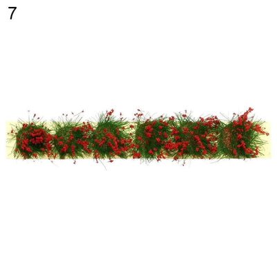 DIY Miniature Garden Decor Durable Static Scenery Model Landscape Wargame Grass Tufts Building Layout Sand Table Flower Cluster