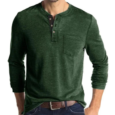Men's Fashion Casual O Neck Long Sleeve Tops |T-Shirts| Gym | Soccer | Tees | Streetwear | Men & Teenager's Clothing
