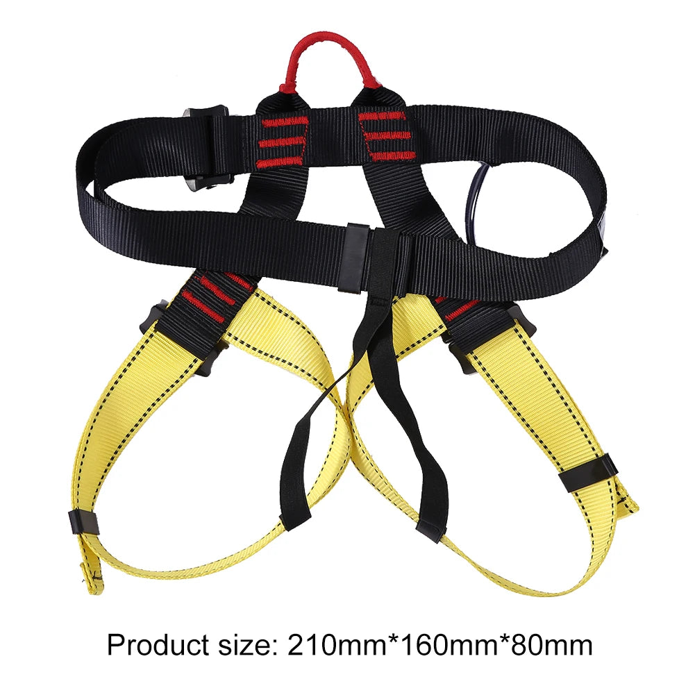 Outdoor Aerial Rock Climbing Harness Waist Half Body Protecting Safety Belt