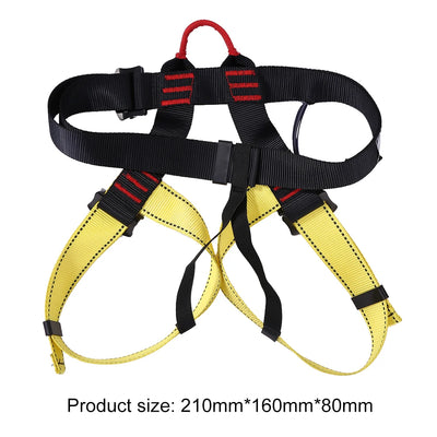 Outdoor Aerial Rock Climbing Harness Waist Half Body Protecting Safety Belt