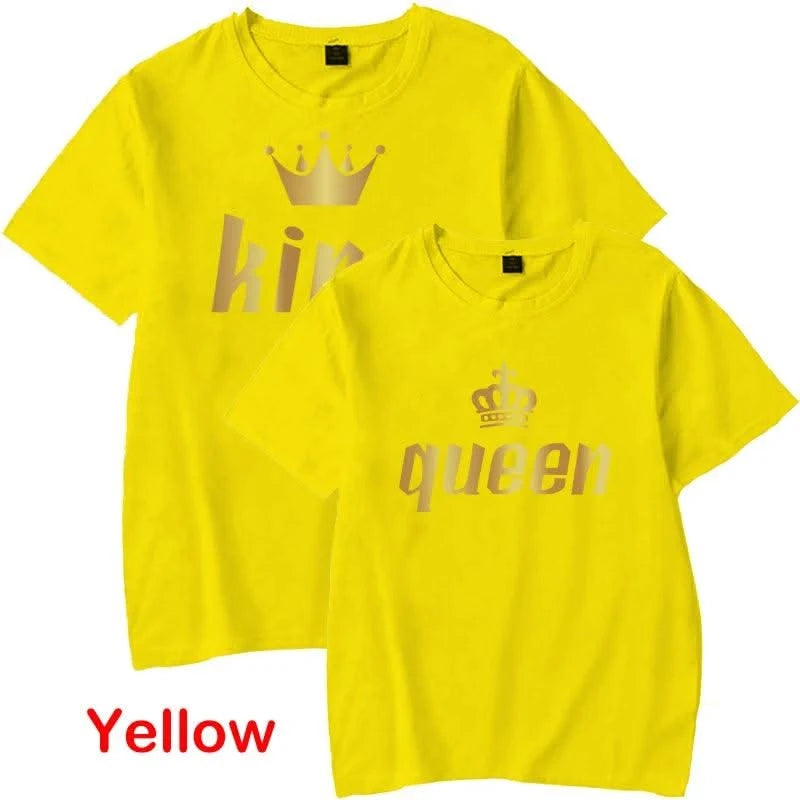Men and Women 2024 New Fashions Printed Sweatshirt Spring Summer Casual Cotton T--Shirts 6 Colors O-Neck Running Couple Tops