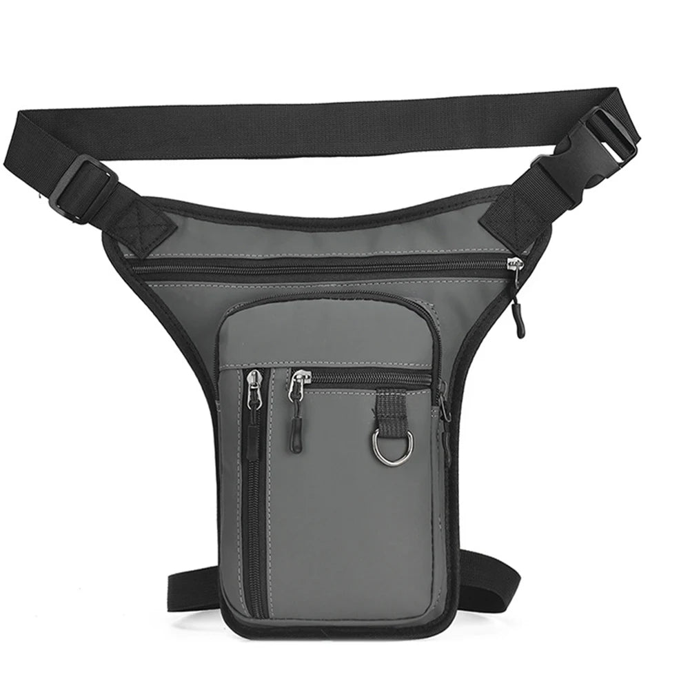 Men Drop Leg Bag Waist Bag for Men Fanny Pack Phone Purse Motorcycle Riding Shoulder Cross Body Thigh Male Hip Belt Waist Bags