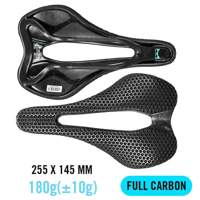 Racing Saddles Bicycle Seat RYET Ultralight 3D Printed Bike Saddle Carbon Saddle Mountain Road MTB Cushion Cycling Seating Parts