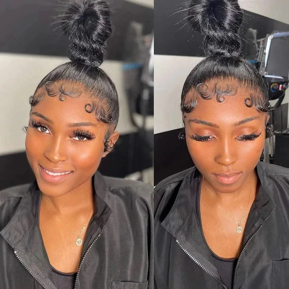 30 40 Inch Bone Straight 13x6 HD Lace Frontal Human Hair Wigs 13x4 Lace Front Wig 100% Human Hair Wig Remy Brazilian Pre Plucked