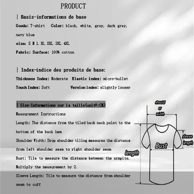 2025 Men's Oversized T-shirts Mens Cotton T Shirt White  Casual Summer Wear Fashion Print Tee Shirts for Men New Clothing