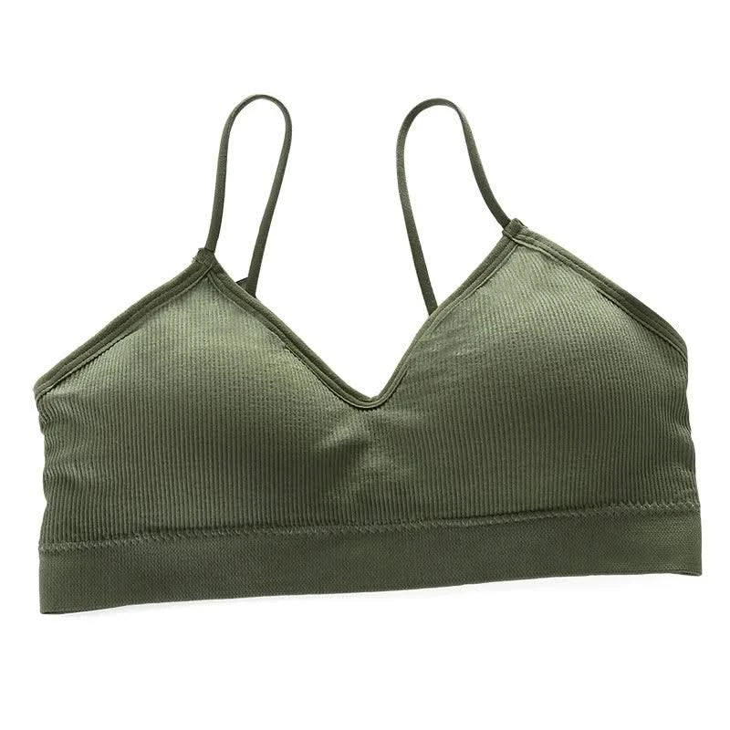 Women Sports Bras Fast Dry Elastic Padded