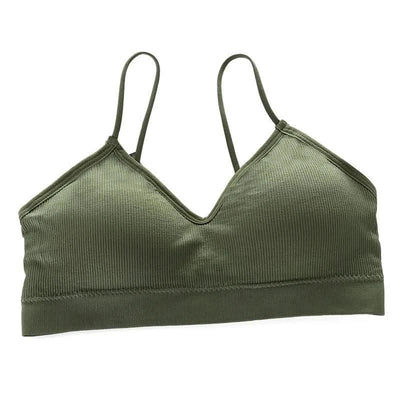 Women Sports Bras Fast Dry Elastic Padded