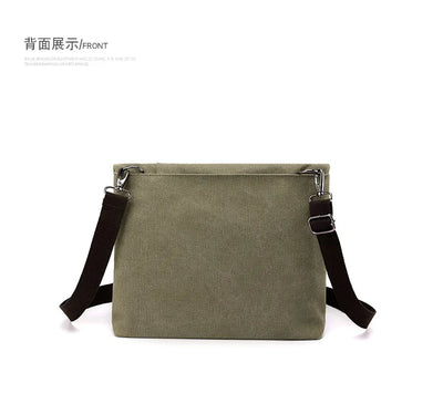 Men's Fashion Canvas Shoulder Bag Business Travel Crossbody bags Men Multifunctional Messenger Bags Briefcase Men Handbags Totes