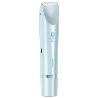 1pc epilator Bikini Trimmer For Women Double Head Electric Shaver Rechargeable 2-In-1 Body Facial Hair Removal For Underarm Legs