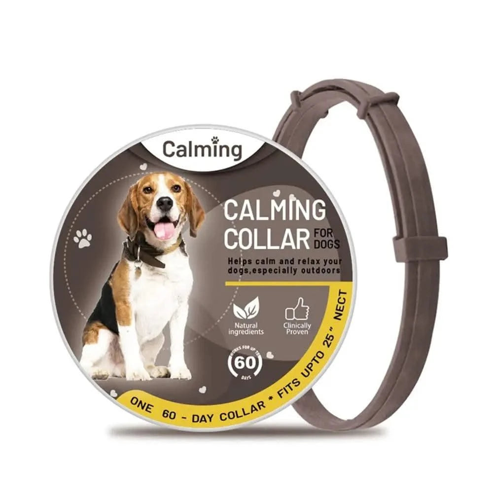 Pet Calming Collar for Dog Cat Waterproof  Adjustable Breakaway Pheromone Collar Reduce Stress Anxiety Relief Collar Pet Supply
