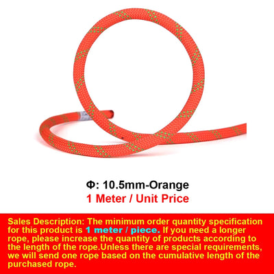 Φ:9mm-14mm,Static Ropes For Outdoor Climbing, High-Altitude Operation, Rapid Descent, Safety Rope, Various Specifications,P738