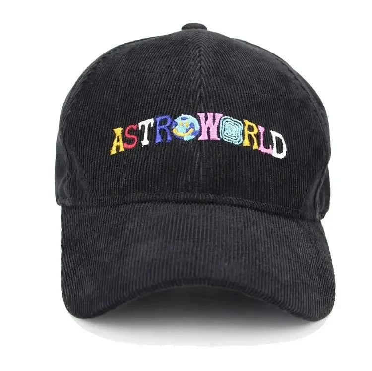 100% Cotton ASTROWORLD Baseball Caps Travis Scotts Unisex Astroworld Dad Hat Cap High Quality Embroidery Man Women Summer Hats