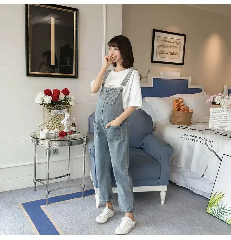 Pregnancy Clothing Loose Maternity Pant Pregnant Trousers for Pregnant Women Jeans Overalls Jumpsuit Clothes pregnancy pants