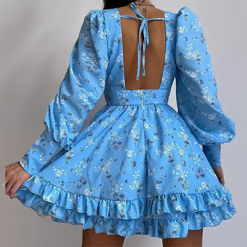 Elegant Women's Dresses For Spring Summer 2025 Fashionable Sexy Backless Dress Partykleider Bayan Elbisesi Zarif Vestidos Femme