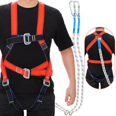 Professional Safety Harnesses Fall Protection Durable Fibre Material for Hiking Camping Adventure Tool Security Protection