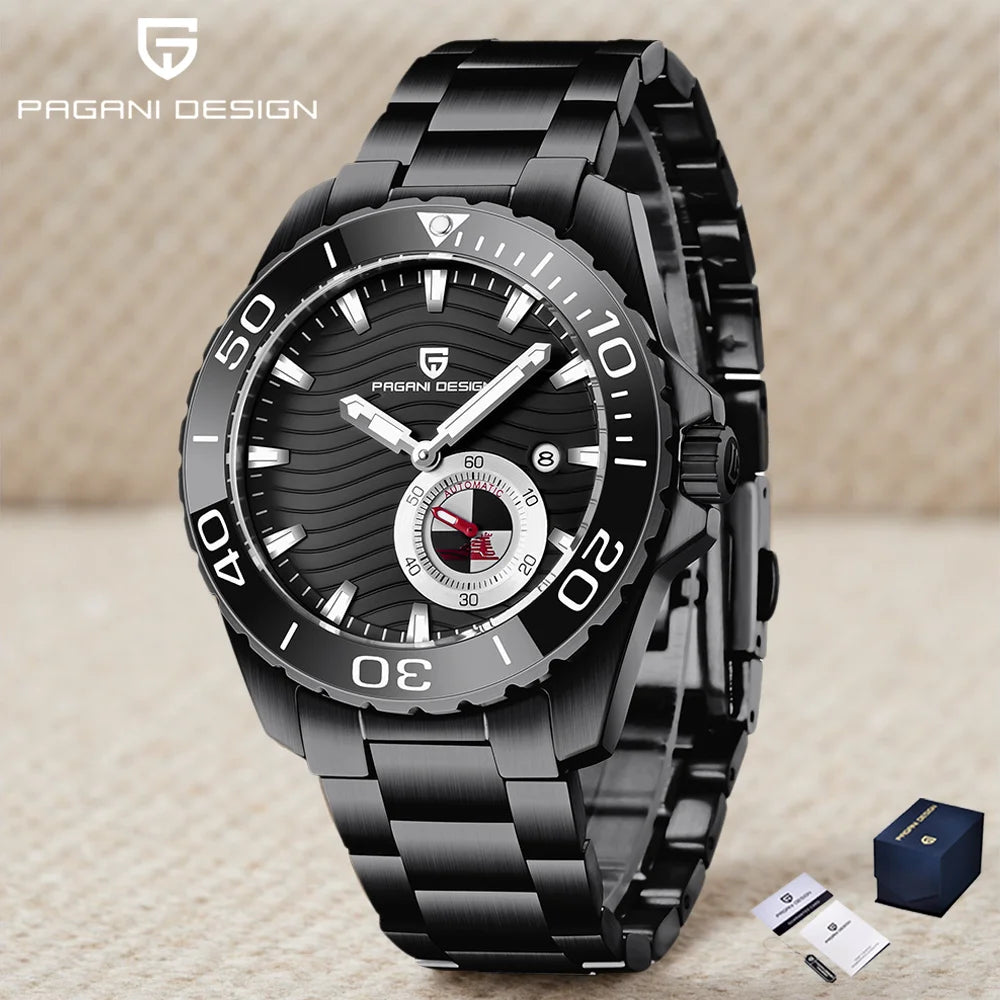 Mechanical watches, sports watches, high-end trendy men's watches, fashionable waterproof men's watches, steel straps