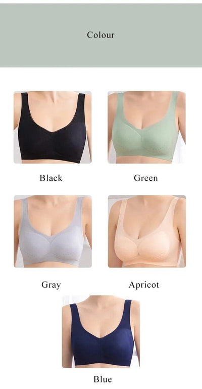 Plus Size Bra 5XL Seamless Bras For Women Underwear