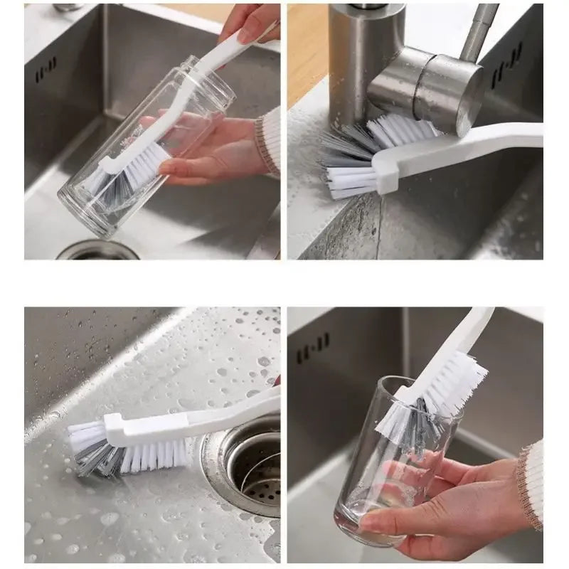1pcs Cleaning Brushes Wall Breaking Machine Deep Cleaning Brush Long Handle Washing Cup Brush Home Kitchen Tools