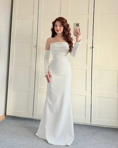 Luxurious Evening Dresses 2025 Woman Prom Dress Wedding Elegant Party Dresses for Women Luxury Ball Gown Robe Soiree Customized