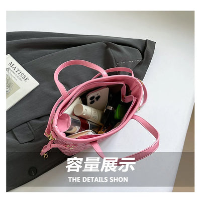 Famous Designer Inspired Women's Shoulder Bag Premium Leather Handbags Ladies Elegant Top Handle Purse Classic Tote