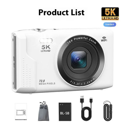 High Definition Digital Camera For Students Campus Photography Vintage Ccd Professional Photography Consumer Electronics