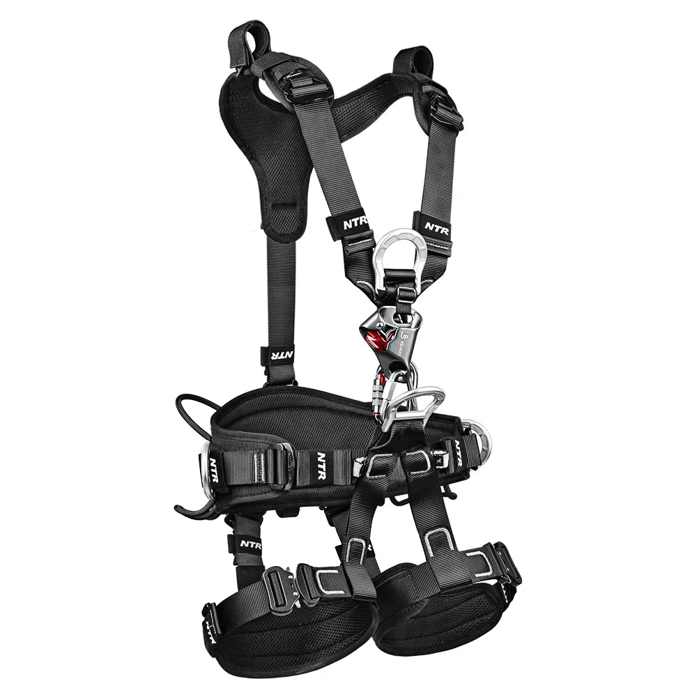 Rescue Harness Rope Access Work at Height Climbing Rigging Abselling Rappelling Full Body Fall Arrest Equipment