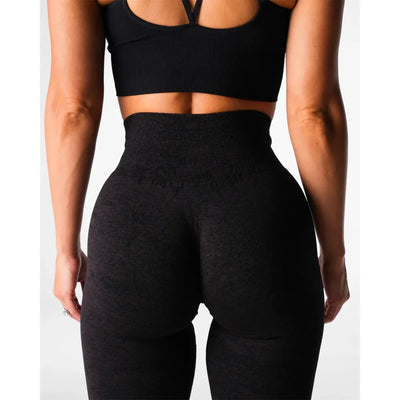 Women Yoga Leggings Hips Lifting Gym  Seamless Sport Pants High Waist Fitness Leggings Bubble Butt Workout Digital Seamless